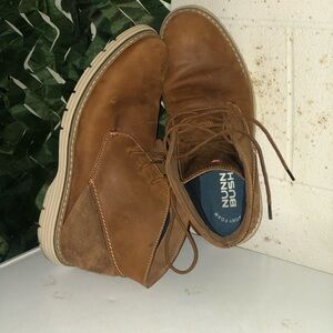 Nunn Bush Men's Brown Leather Shoes